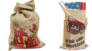 Sinterklaas jute bag